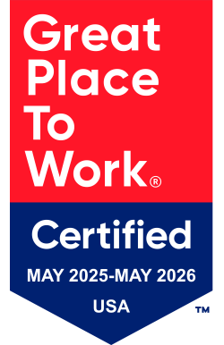 Great Place To Work Certified Badge 2025