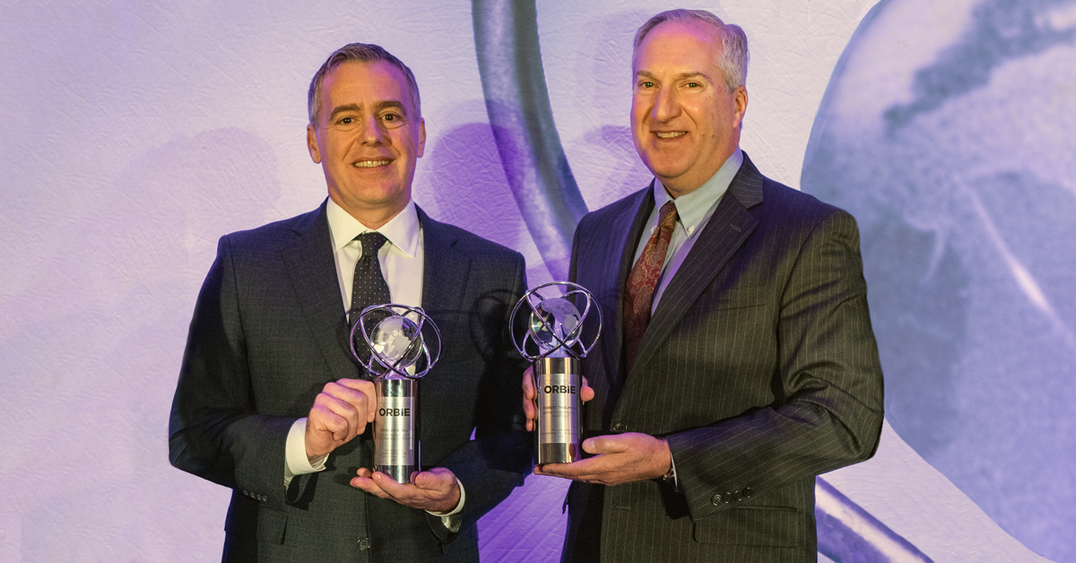 Executives from the Penn Mutual family of companies awarded Philadelphia CIO of the Year ORBIE Award