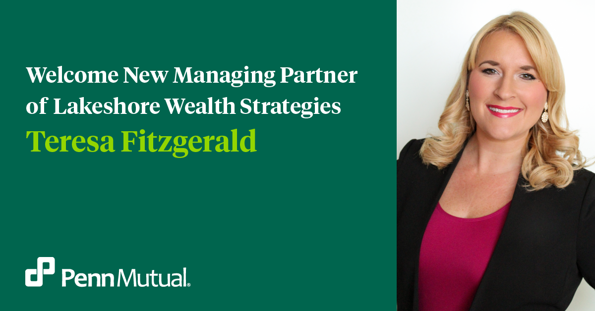 Teresa M. Fitzgerald Managing Partner of Lakeshore Wealth Strategies