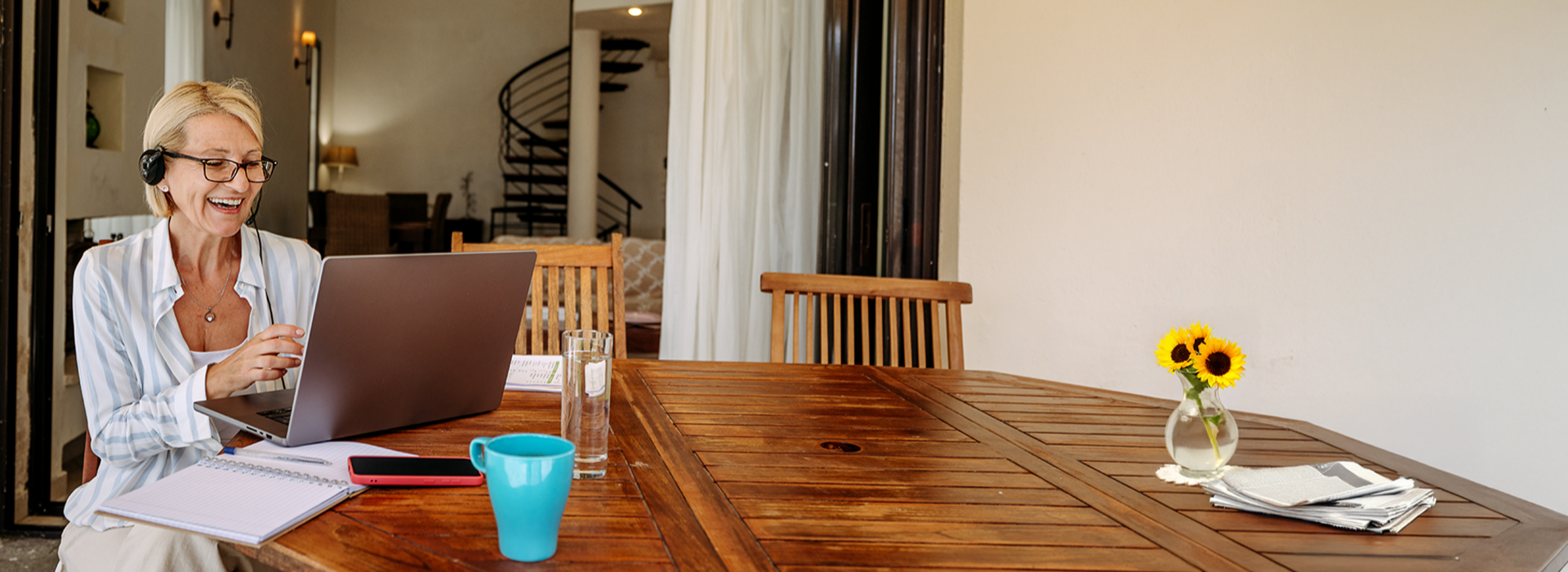 Collaborative hybrid team meeting